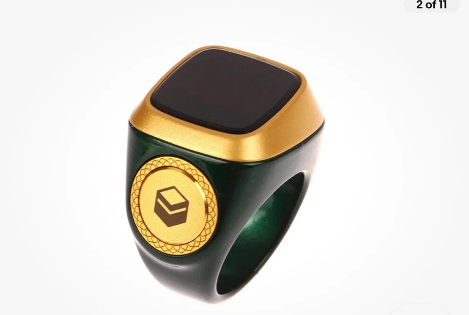 Tasbih Tally Digital Counter for Muslim Tasbeeh Finger Ring Counter Rechargeable - Image 2 of 4