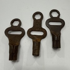 Vintage Roller Skate Tool / Key Hardware - Lot Of 3 - Antique - Unbranded