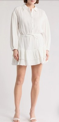 Lush Cotton Muslin Shirtdress