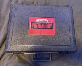 Nintendo Virtual Boy Console w Stand Controller Battery Pack Case Tested