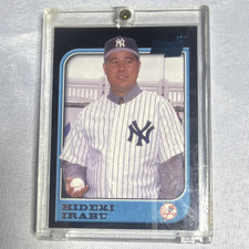 Bowman 1997 Hideki Irabu New York Yankees Rookie #221 Baseball Card. rookie card picture