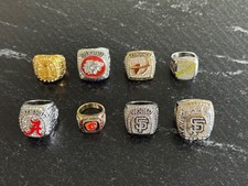 MLB NHL NCAA WNBA Football Basketball Defunct Replica Sports Ring ** Pick a Team