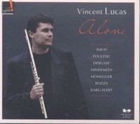 Vincent Lucas - Alone Js Bach Poulenc Debus - Cd - G4Z