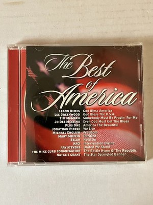 Various Artists   The Best of America CD 2002 Patriotic Country Curb Records