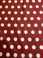 Quilters Showcase Joann Fabric Red With White Polka Dots