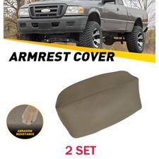 Armrest Skin For 1998-03 2004 Ford Ranger 2x Front Middle Console Lid Beige Trim Armrest Skin For 1998-03 2004 Ford Ranger 2x Front Middle Console Lid Beige Trim