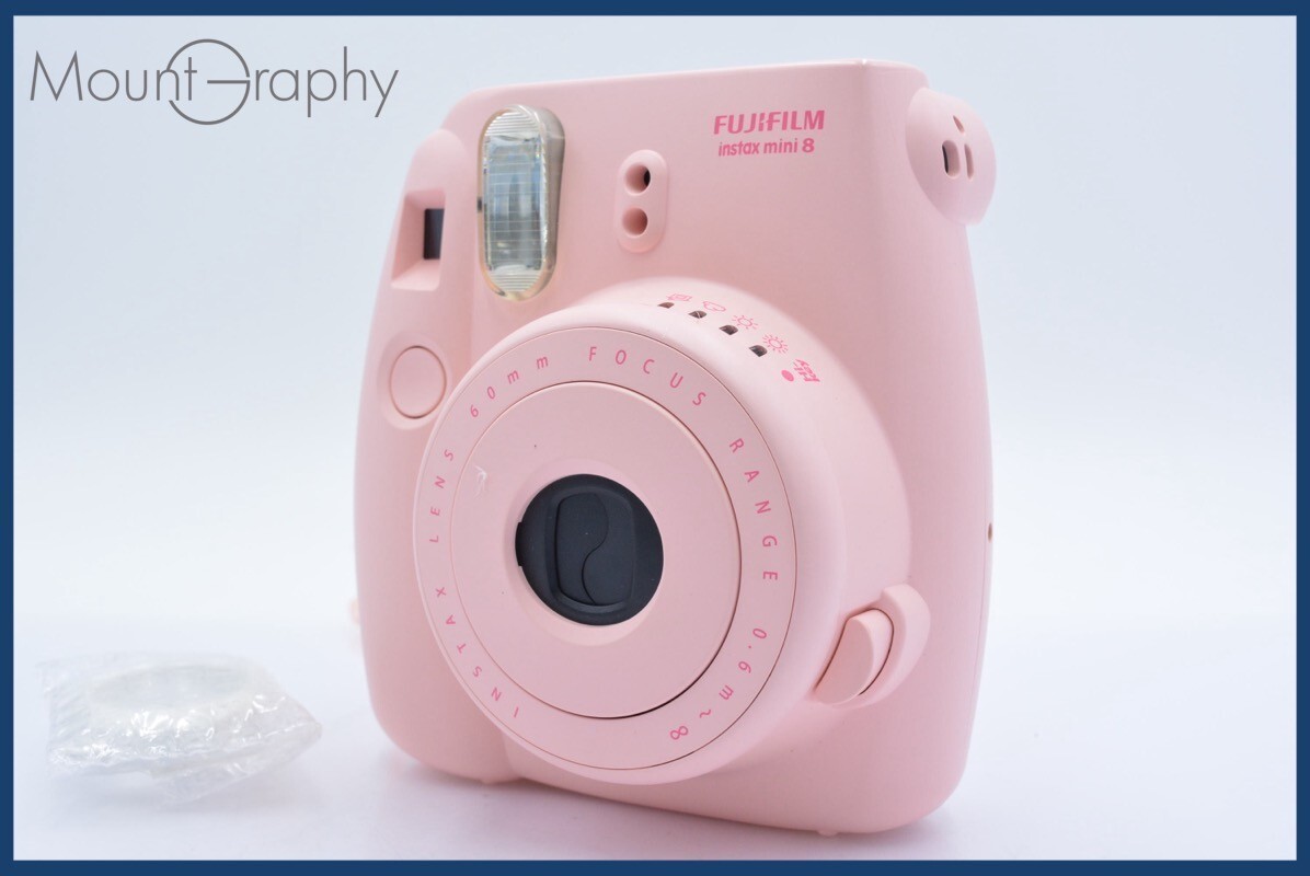 Fujifilm Instax Mini 8 Instant Camera with AA Battery Power Pre-Owned