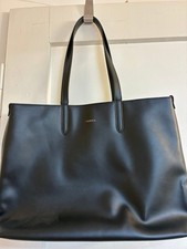 Carpisa Italienische Handtasche, Schultertasche, Schwarz