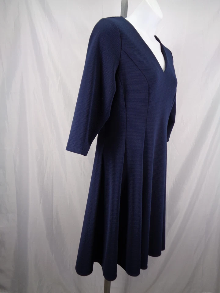 Vestido acampanado Lane Bryant azul talla 14/16 Foto 4 de 4