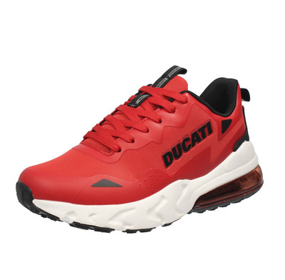 Ducati Universal - Sneaker aus rotem Stoff - Größe 44 [28,5 cm] Herrenschuhe