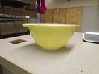 Pyrex Yellow #32 Cinderella Mixing Bowl 1.5 Pint - Primary Colors Vintage 1950s