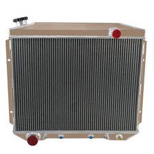 3 Row Aluminum Radiator For 1957-1959 Ford Fairlane Ranchero Mercury Edsel V8