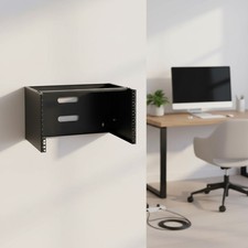 Compact 6U Wall Mount Rack - Cold-Rolled Steel - Ideal for Limited Spaces