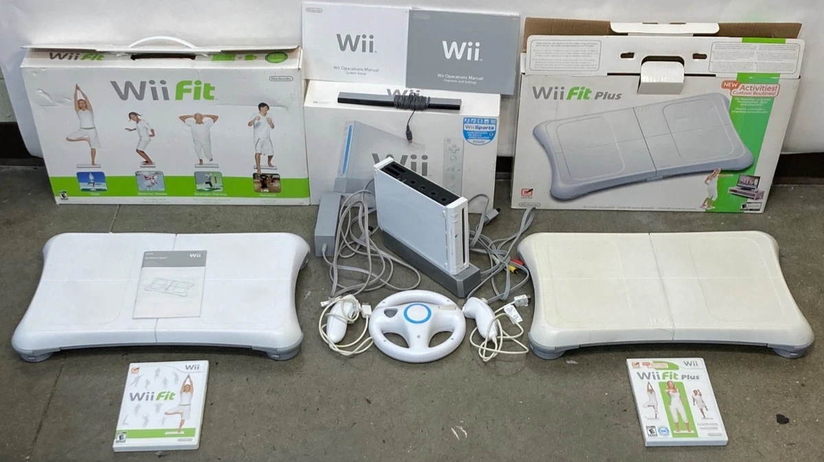 Wii Console Wii Fit Bundle for sale - eBay