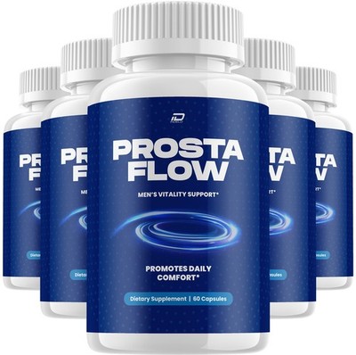 (5 Pack) ProstaFlow Supplement for Men   Prosta Flow Advanced Formula Supplement