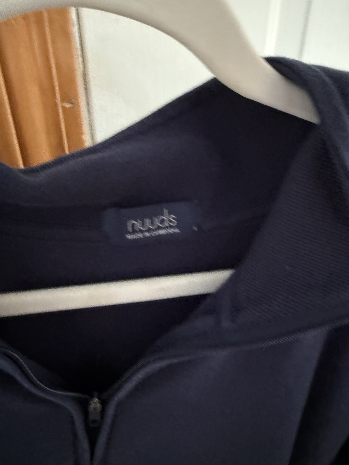 Euc Nuuds Cloud Tech Quarter Zip Pullover Size La… - image 2
