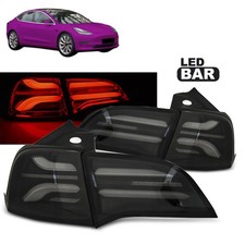 LED-BALKEN-R&Uuml;CKLEUCHTEN SMOKE BLACK passend f&uuml;r TESLA MODEL 3 17-/ MODEL Y
