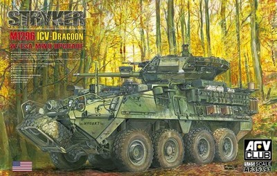 AFV Club AF35391 M1296 Stryker ICV-Dragoon w/ ESA MWO Upgrade 1/35