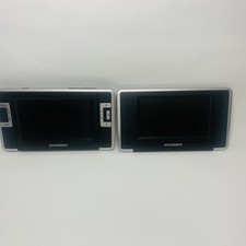 Sylvania SDVD8732 Headrest Dual Screen Portable DVD Player Monitors Only A1