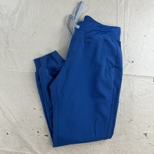 FIGS Technical Collection Zamora Jogger Scrub Pants Womens Blue