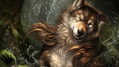 Anime furry anthro Custom Gaming Mat Desk