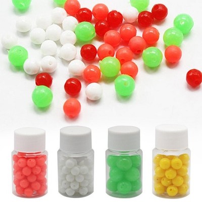 4 Farben Angeln Perlen 50 Stück 8 Mm Angelperlen Köder Rigging Hohe Qualität