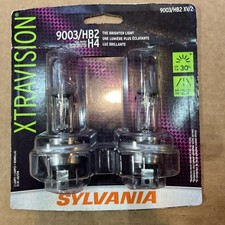 Sylvania Xtra Vision 9003 HB2 H4 60/55W Two Bulbs Headlight Dual Beam Replace OE
