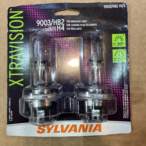 Sylvania Xtra Vision 9003 HB2 H4 60/55W Two Bulbs Headlight Dual Beam Replace OE