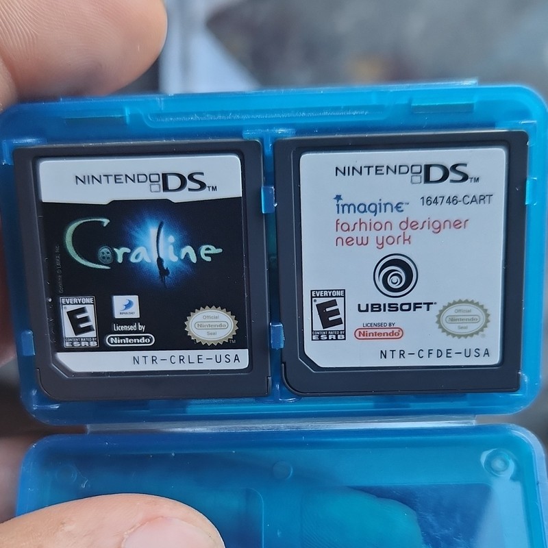 Nintendo DS Coraline & Imagine Fashion Designer New York Games,   5 Games Total