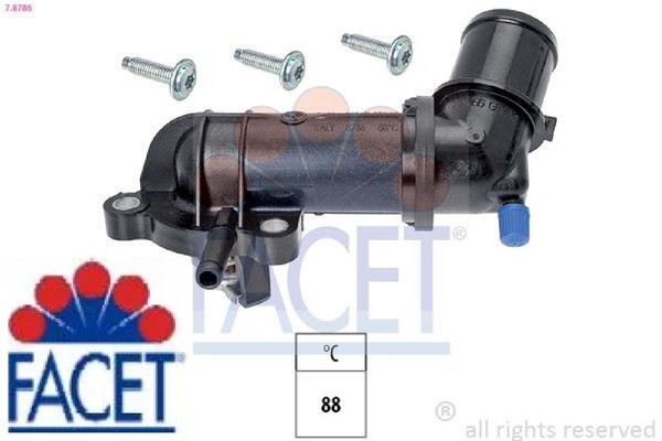 Facet 7.8786 Thermostat FüR KüHlmittel Thermostat KüHlmittel-image