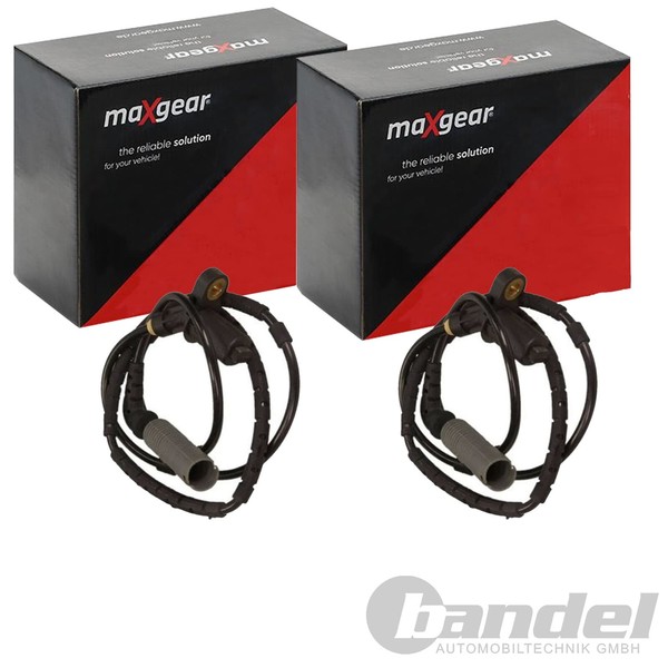 2X Maxgear ABS-SENSOREN Hinten Passend FÜR Bmw 3 Links+Rechts | 20-0272-image