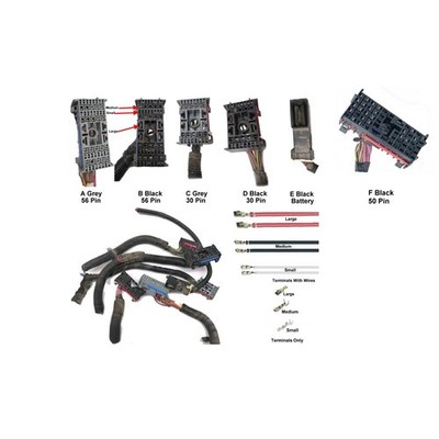 Fuse Panel Box Wiring Harness Cable Connectors Suburban Ridgeline Tahoe Yukon
