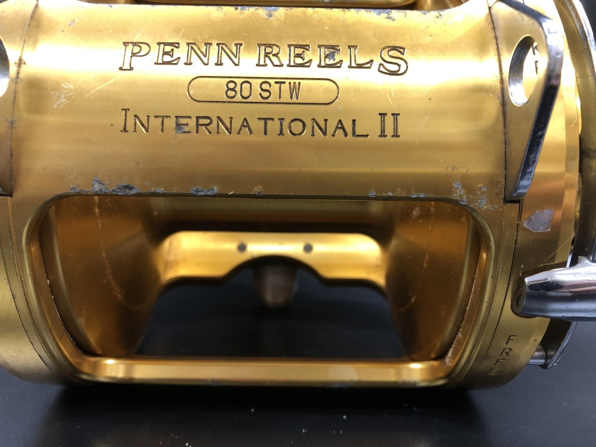 Penn ReelS International Ⅱ 2 80STW Excellent Lever Drag Big Game