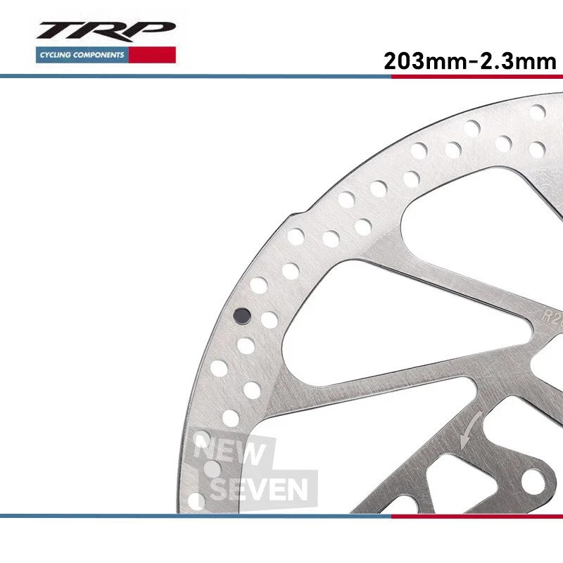TRP SE01 203mm 2.3mm thickness 6 Bolts Disc Brake Rotor DH E MTB 1 or 2pcs-OE - Image 4 of 4