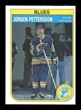 1982-83 O-Pee-Chee 309 Jorgen Pettersson EXMT to NM BXCP42