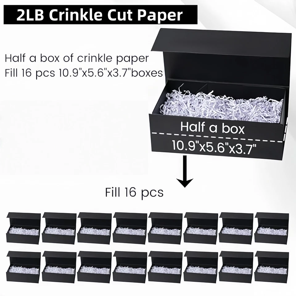Gift packaging wrinkle filling paper suitable for Christmas, birthday,  wedding - Image 3 of 4