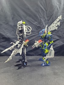 Lego Bionicle 2007 Set 8923 Hydraxon And 8914 Toa Hahli Used 99% Complete