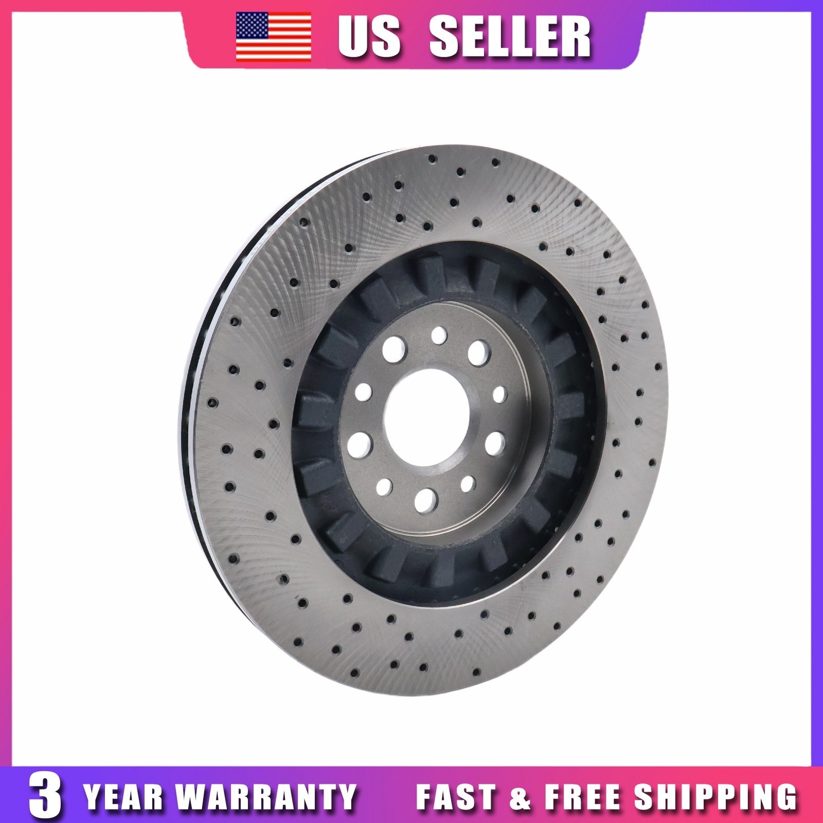 Maserati Ghibli 2014 Front Brake discs 2 pcs P/N 670030935