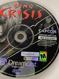 Dreamcast - Dino Crisis Sega Dreamcast Completo #2931