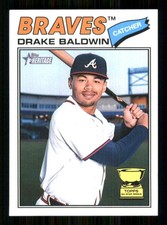 2026 Topps Heritage #209 Drake Baldwin Atlanta Braves 65939