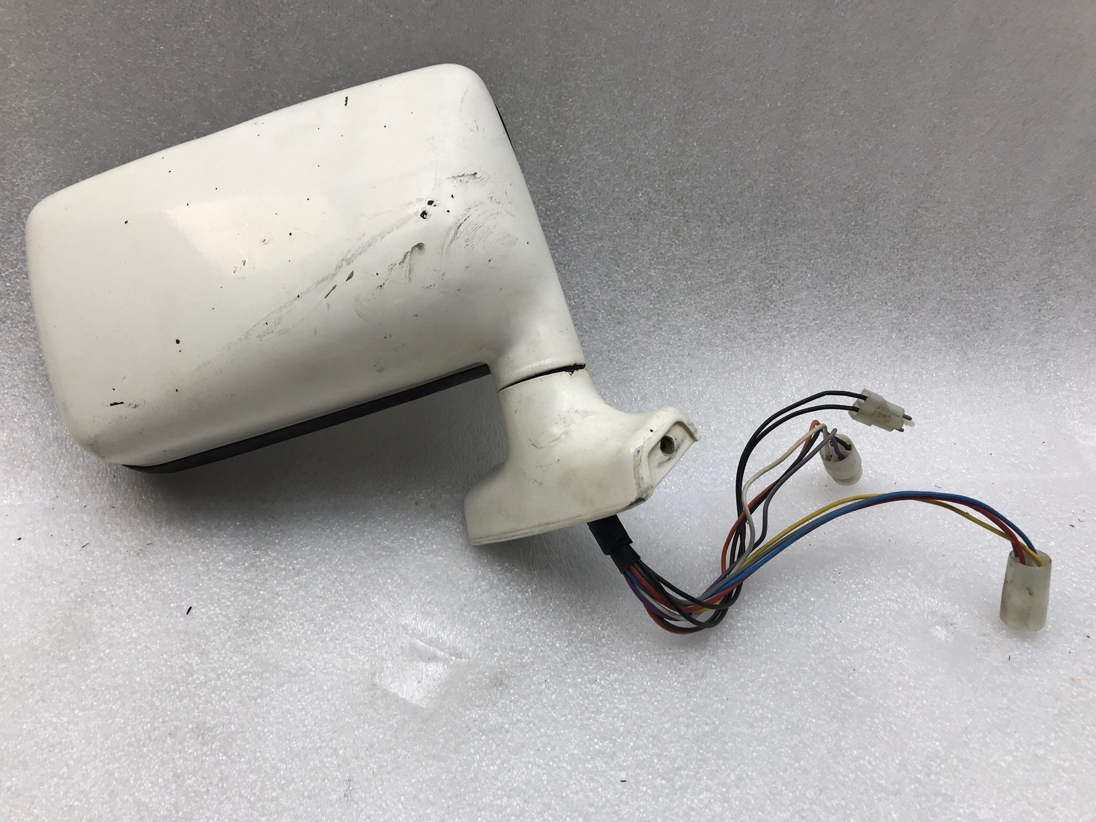 1990 BENTLEY EIGHT RH PASSENGER SIDE RIGHT Door Mirror - WHITE