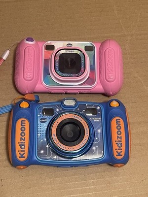 VTech Kidizoom Duo Camera 4X Zoom 5.0 + Kidizoom Pix Plus + 4gb Sd Cards Tested!