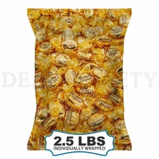 Werther’s Original Hard Caramel Candy 2.5 lb Bulk Bag Pack Individually Wrapped