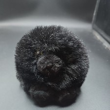 Puffkins Black Cat Shadow w/Tag Small Stuffed Plush Vintage