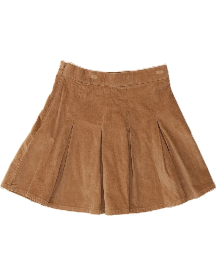 HOLLISTER Womens High Waist Corduroy Skirt Small W26  Brown Cotton BX03 - Image 2 of 3