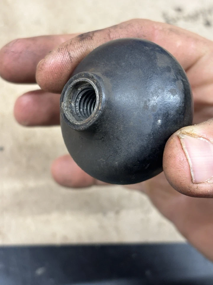 Ford T18 T19 1979 80 1981 transmisión manual de 4 velocidades manija de cambio perilla sin caja original Foto 4 de 4