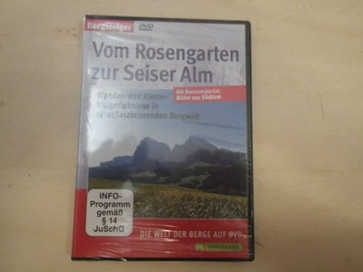 DVD Vom Rosengarten zur Seiser Alm Bergsteiger Südtirol Faszinierende Bergwelt