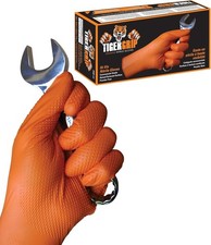 Tiger Grip Nitrile Gloves 8MIL Diamond Grip -...