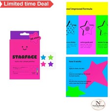 Hydrocolloid Pimple Patches Star Shaped 96 Count for Face Acne Covering Picking