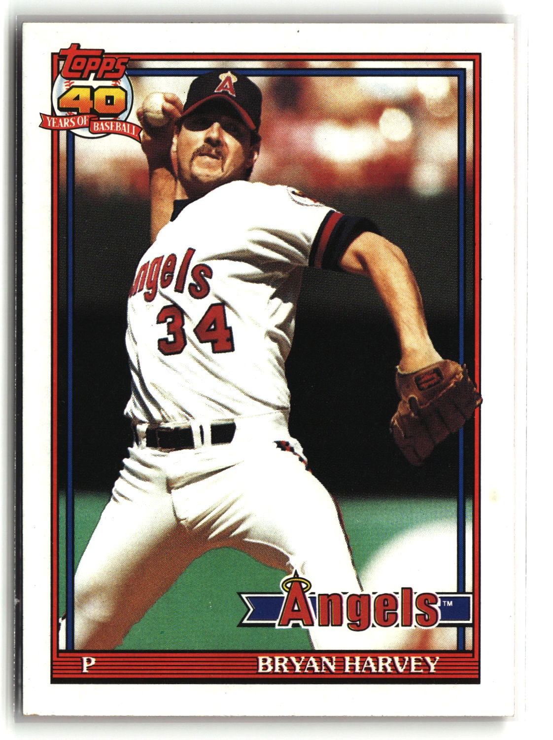 Bryan Harvey 1991 Topps #153